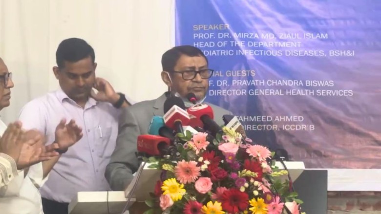হাম হঠাৎ করে বজ্রপাতের মতো আমাদের ওপর এসেছে : স্বাস্থ্যমন্ত্