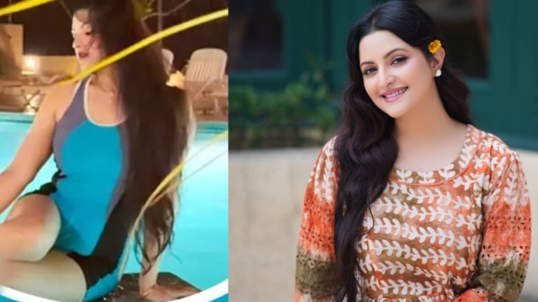 ৩০ সেকেন্ডের ভিডিওতে ঝড় তুললেন পরীমনি